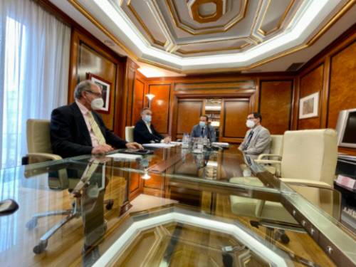 Otra imagen de la reunión